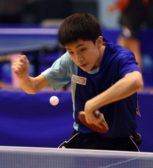 林昀儒奪下本次青少年國手選拔賽男子組第四名。中華民國桌球協會提供